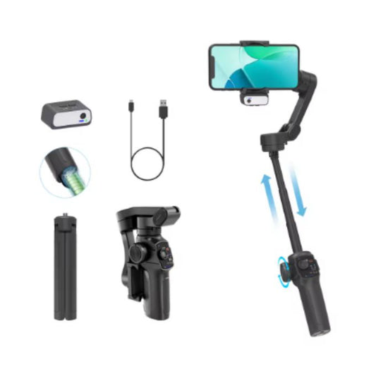 L9 AI Face Tracking 3-Axis Handheld Smartphone Gimbal Stabilizer with Extendable Arm