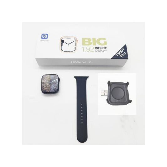 T500+ Pro Hiwatch 8 Smart Watch – 1.92 Inch Full Screen, Bluetooth Call, Fitness Tracker