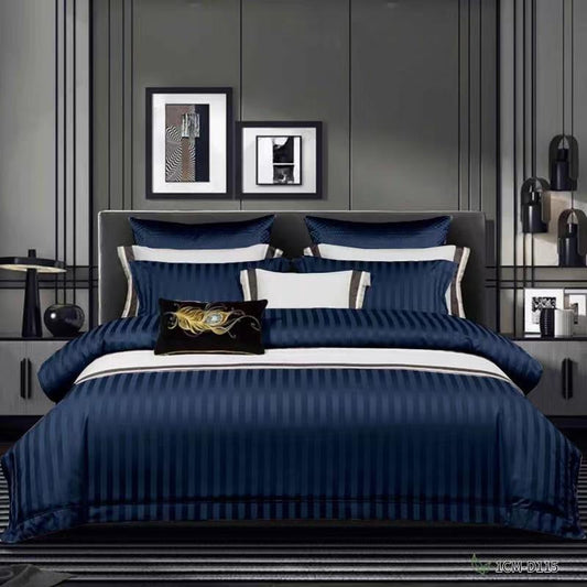 stripped Duvet cover set