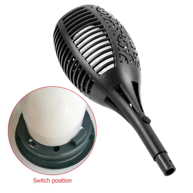 33 LED Solar Flame Lamps – 4 PCS Outdoor Waterproof Torch Lights for Garden & Pathway Decor