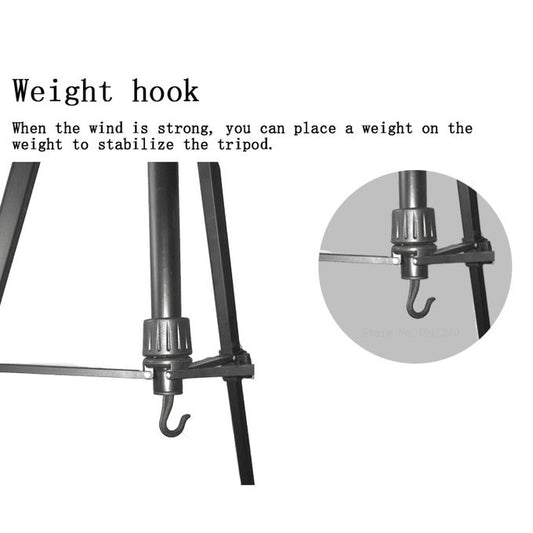 Weifeng WF-3560 Professional Tripod Stand for DSLR/SLR Camera & Phone – Height 168cm