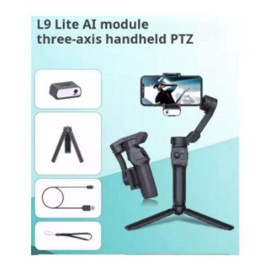 L9 Lite 3-Axis Smartphone Gimbal Stabilizer – Portable Anti-Shake Video Stabilizer with AI Face Tracking