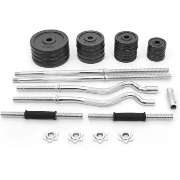 55KG Adjustable Dumbbell Set with Case