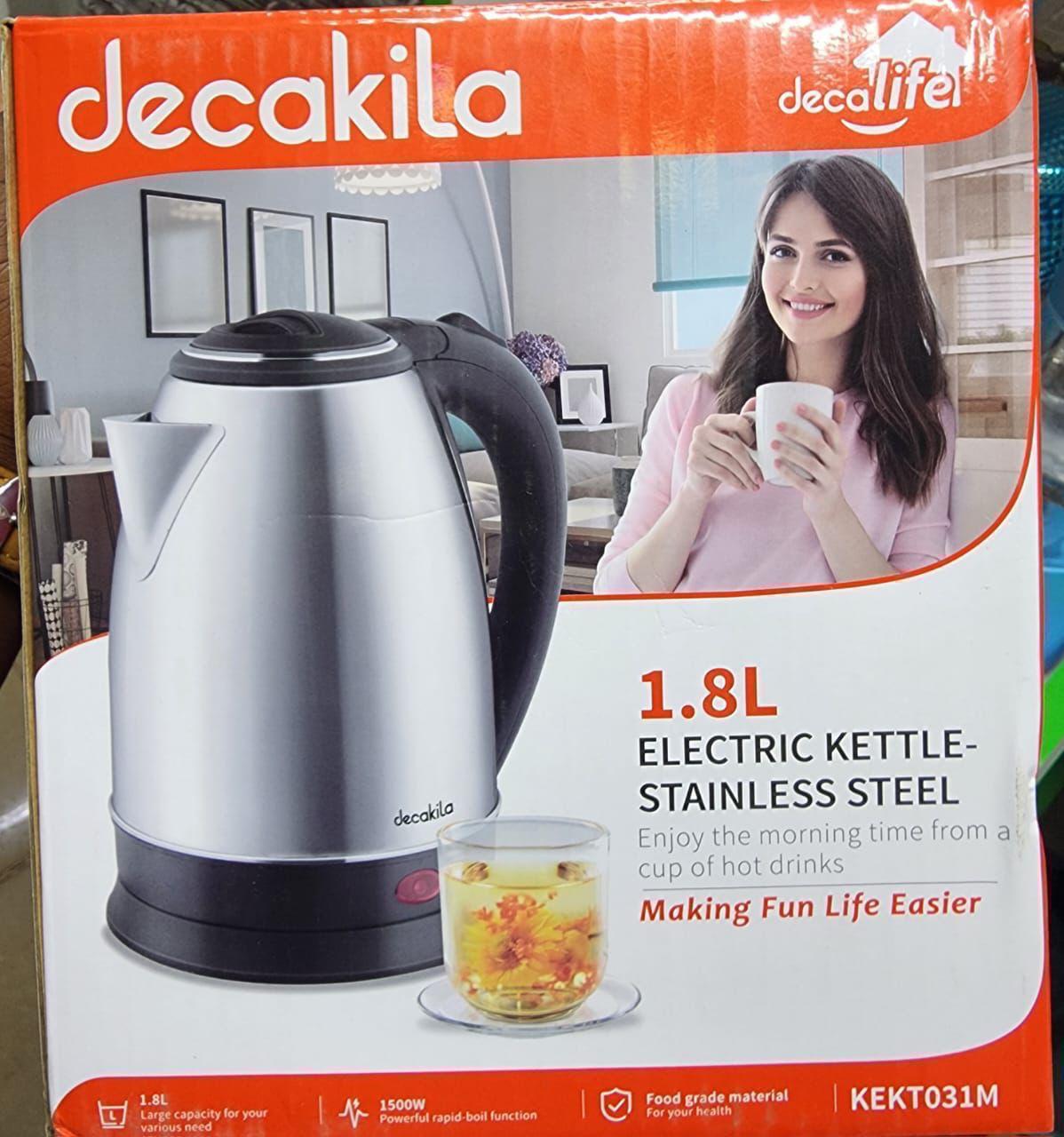 1.8L Stainless Steel Electric Kettle