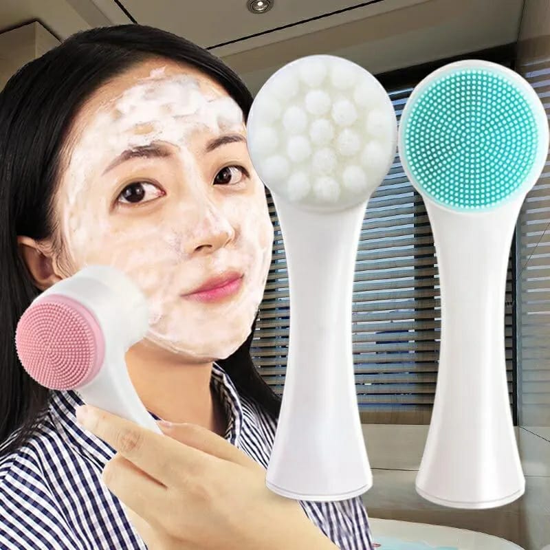 Double-Sided Facial Brush