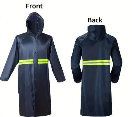 Heavy Duty Raincoat with Hood