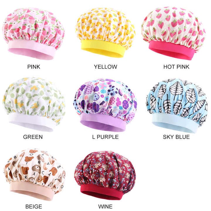 Cotton Bonnet Night Sleep Cap for Children