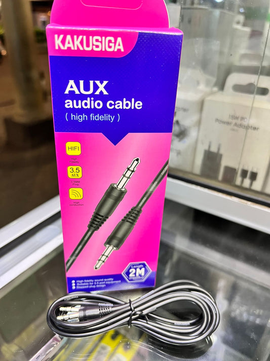 Kakusiga AUX Audio Cable 2M (High Fidelity)