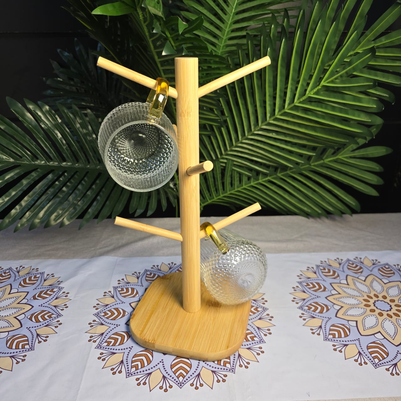Bamboo Cup Holder / Stand