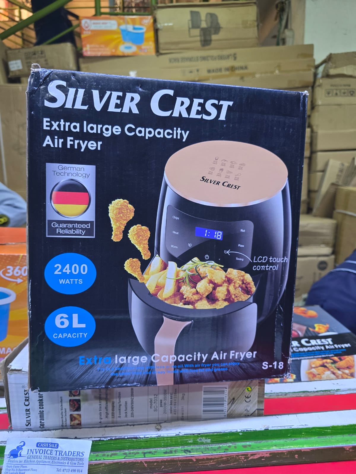 Silver Krest 6L Air Fryer