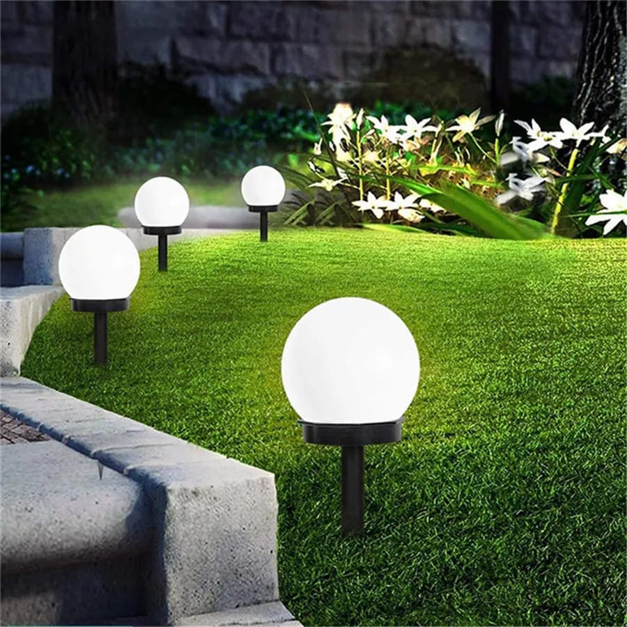 6-Piece Outdoor Solar Ball Lights