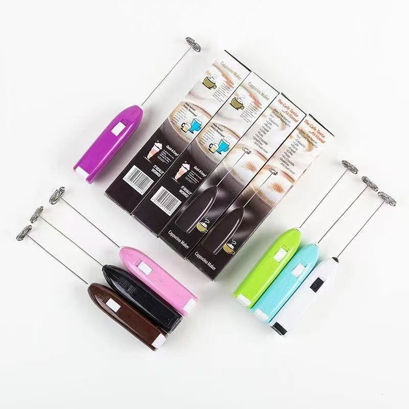 Handheld Mini Electric Milk Frother and Whisk