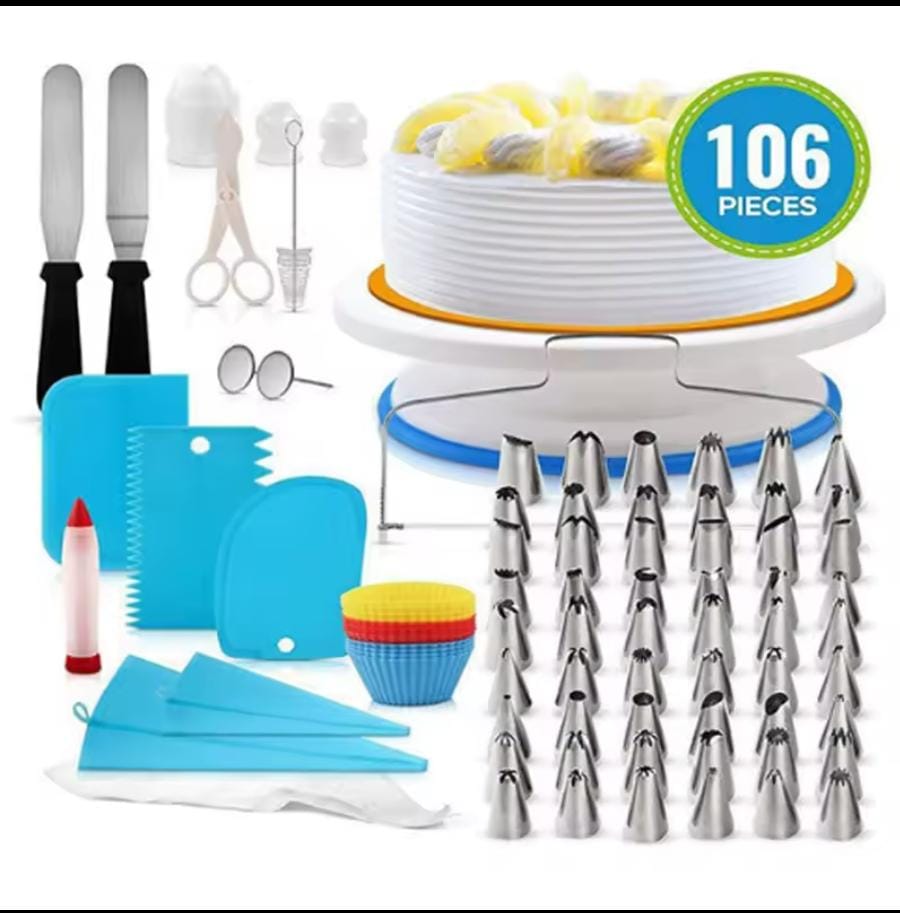 106-Piece Cake Decorating Set