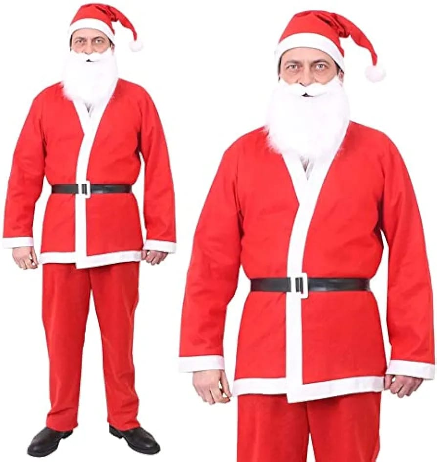 Adult Santa Christmas Outfit – Free Size