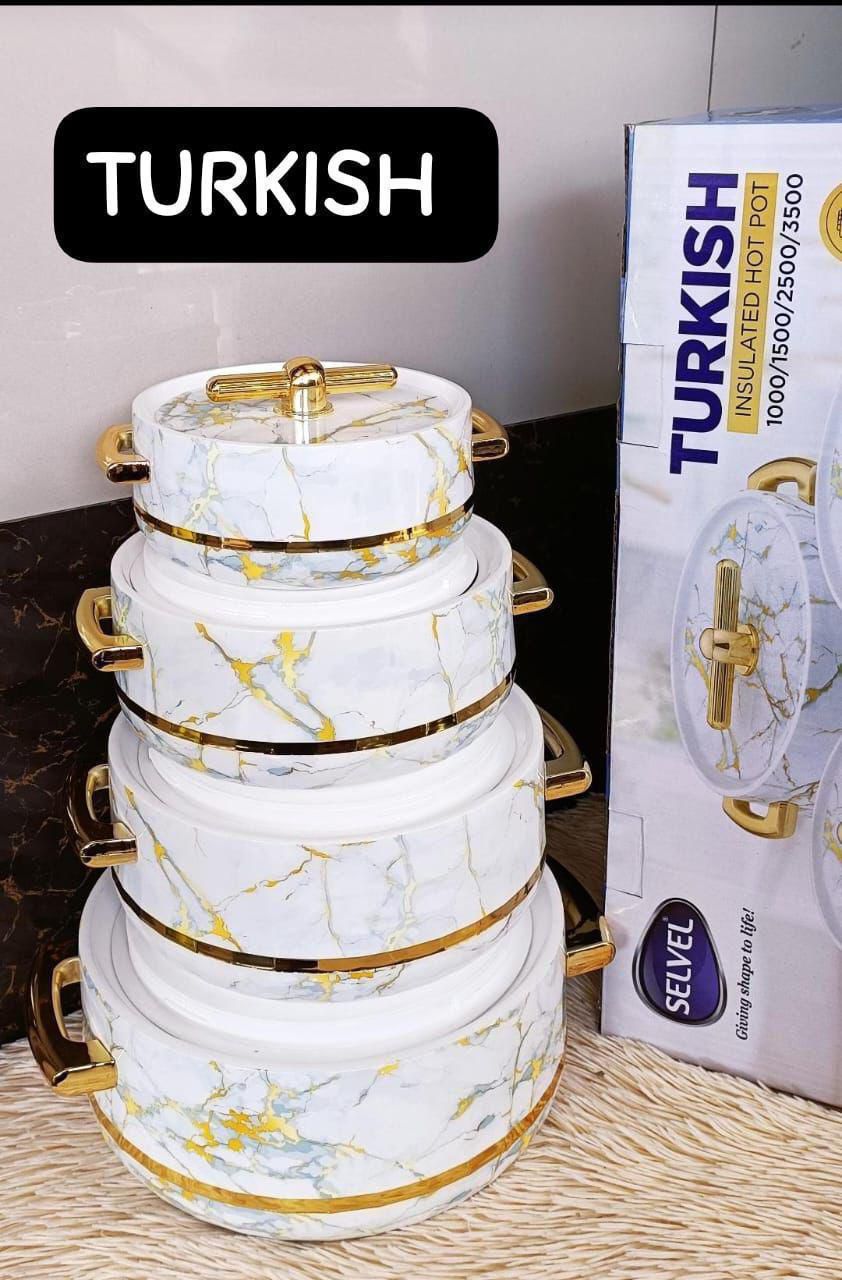 Set of 4 Turkish Hotpots