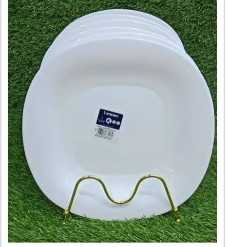 Set of 6 Luminarc Square White Plates