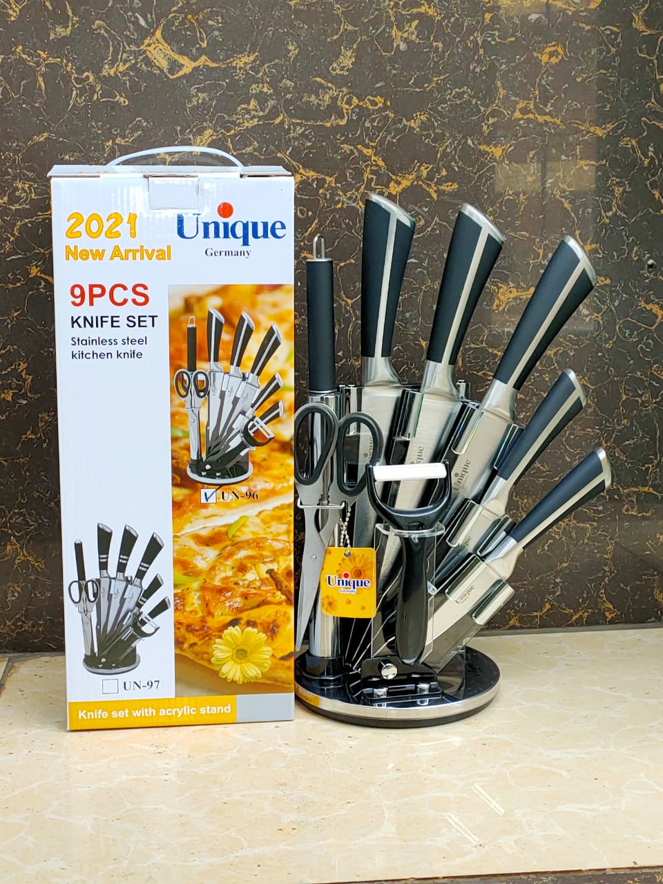 Unique Knife 9-Piece Set