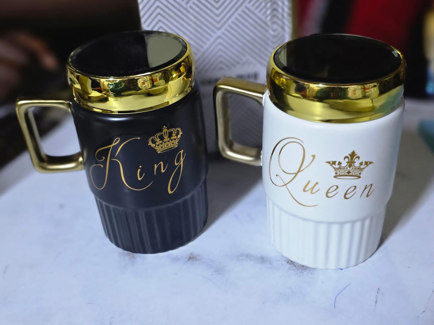 King and Queen Ceramic Gift Mug