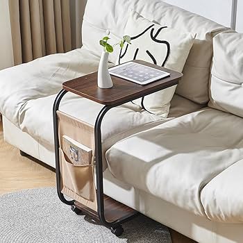 2-Layer Trolley Side Table