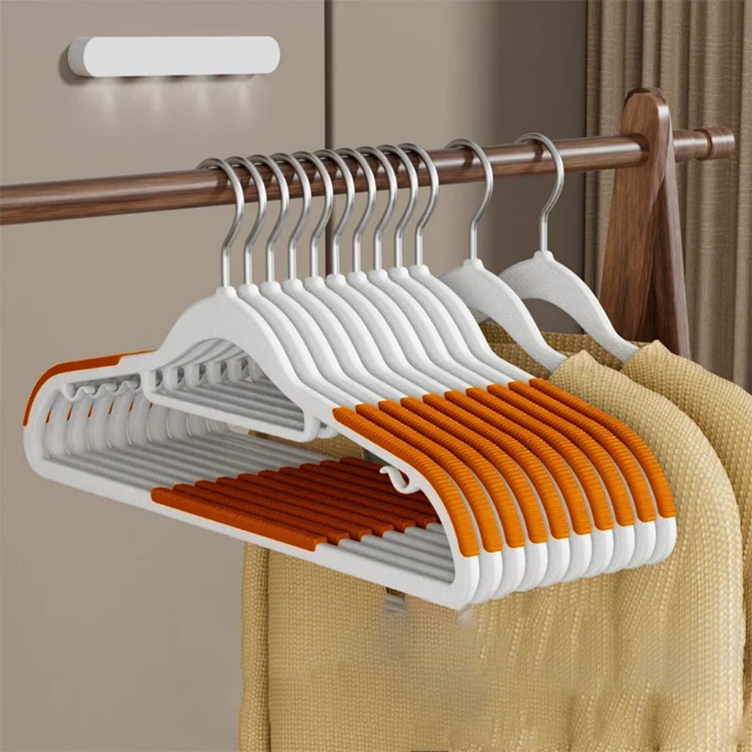 10-Piece Household Velvet Hangers