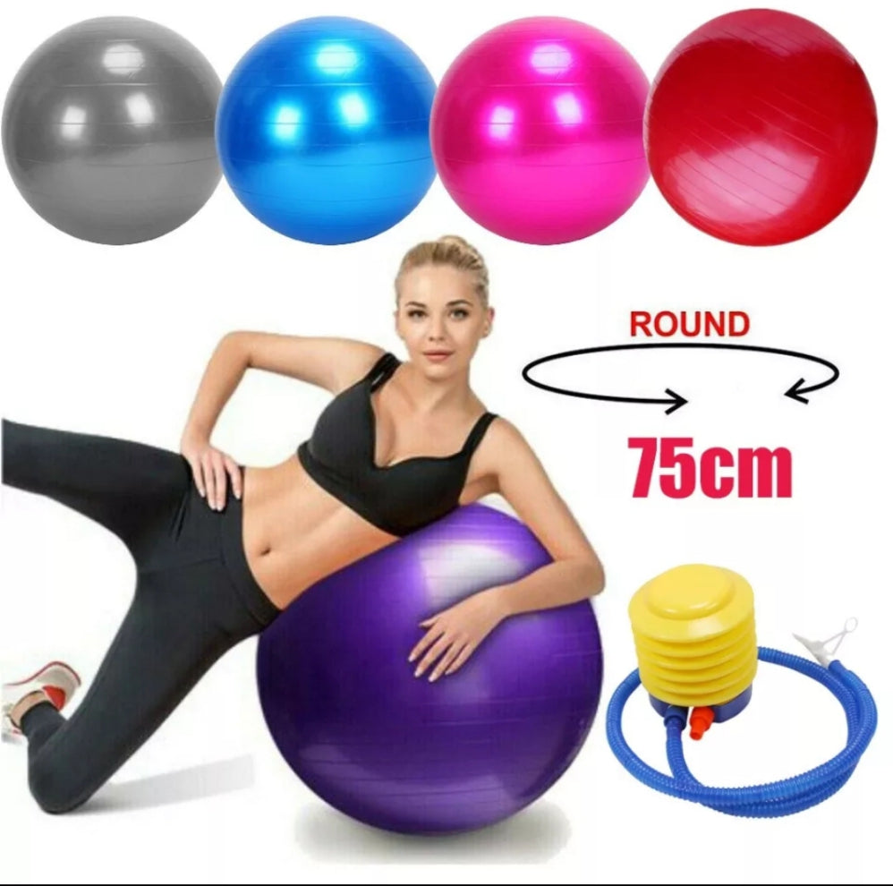 Yoga and Pregnancy Exercise Ball