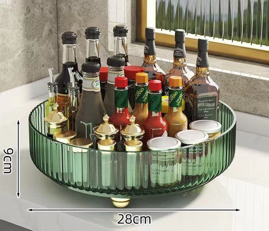 28cm x 9cm Rotating Acrylic Organizer