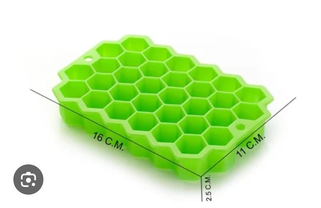 37-Grid Silicone Ice Cube Tray