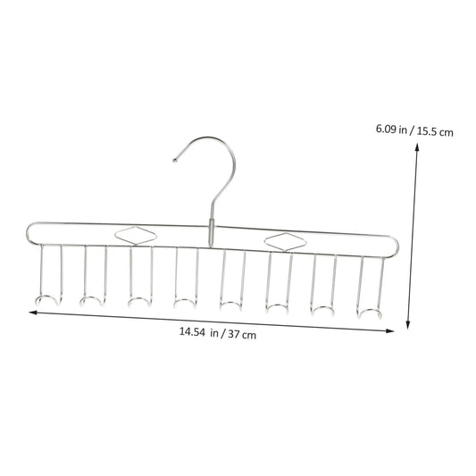 Rotating Stainless Steel 8-Hook Hanger