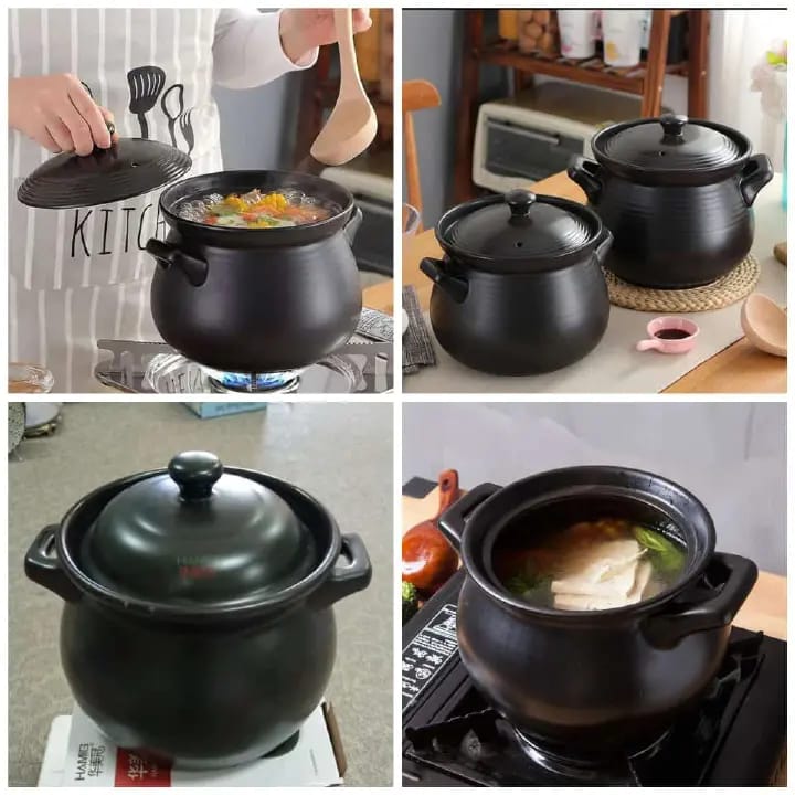 4.7L Porcelain Cooking Pot