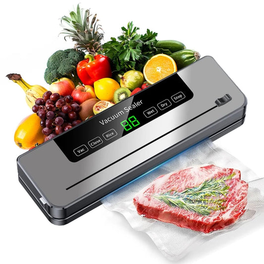 Electric Vacuum Sealer Machine with 50 Free Packaging Bags