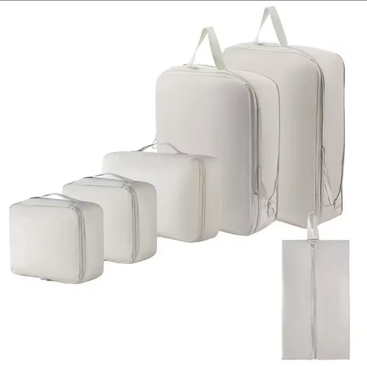 6-Piece Set Compressible Waterproof Travel Bags