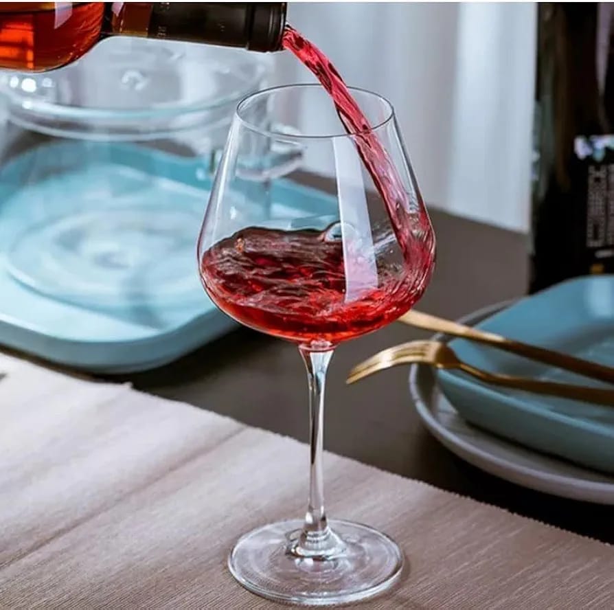 Medium Bulb Wine Glass – 500ml 6pcs