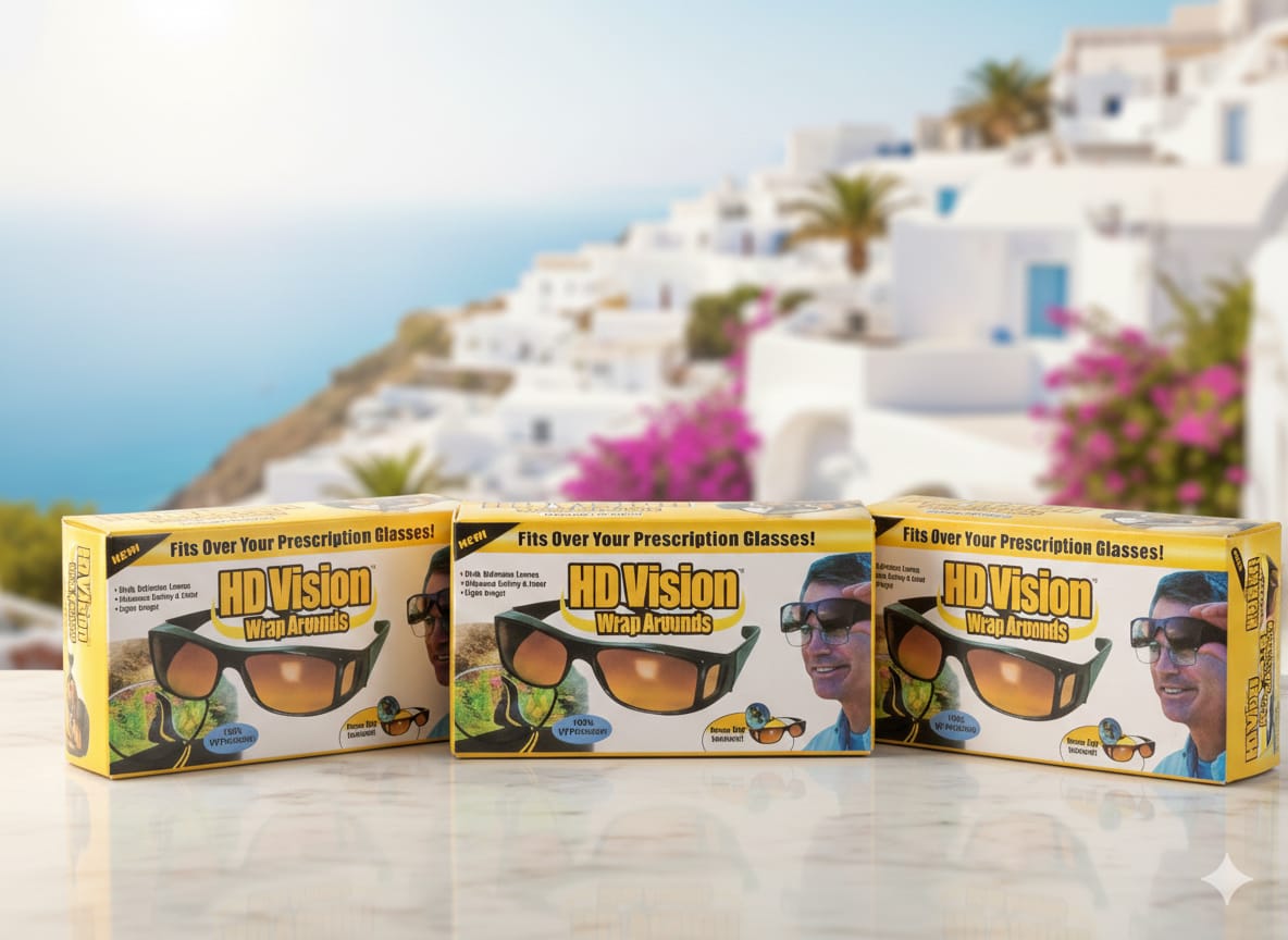 HD Vision Wrap-Around Sunglasses