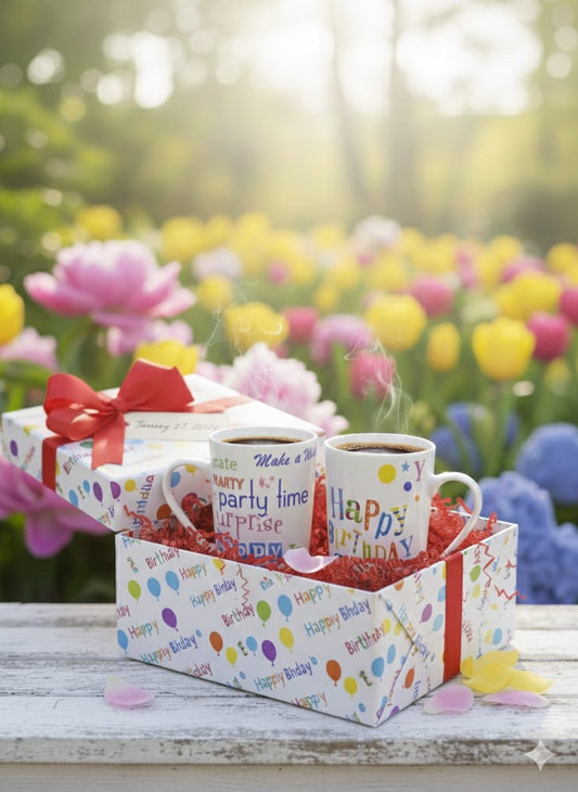 Birthday Joy Mugs – Thoughtful Gift Mugs 1PC