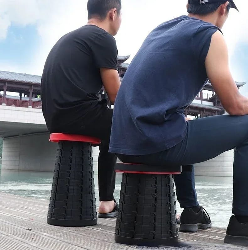 Portable Retractable Folding Stool
