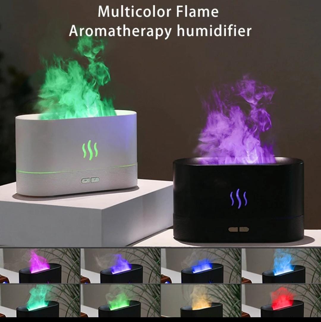 Flame Aroma Diffuser with Fire-like Lights