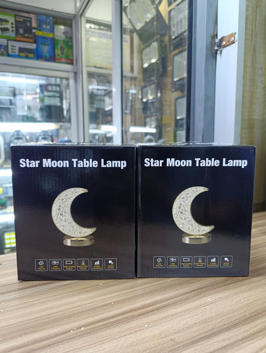 Star Moon Table Lamp