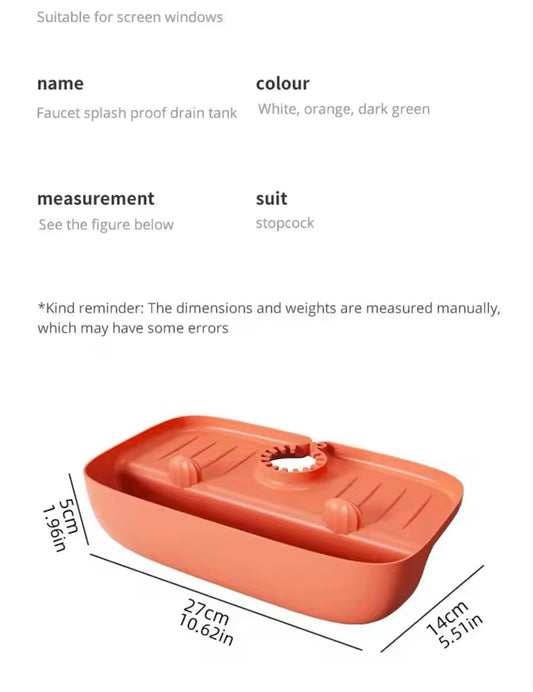 Kitchen Sink Mat with Slope Design