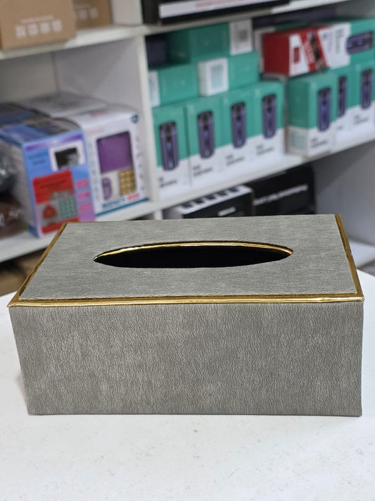 Light Luxury Nordic Leather Tissue Box