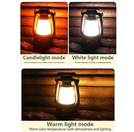 Solar Retro Lamp