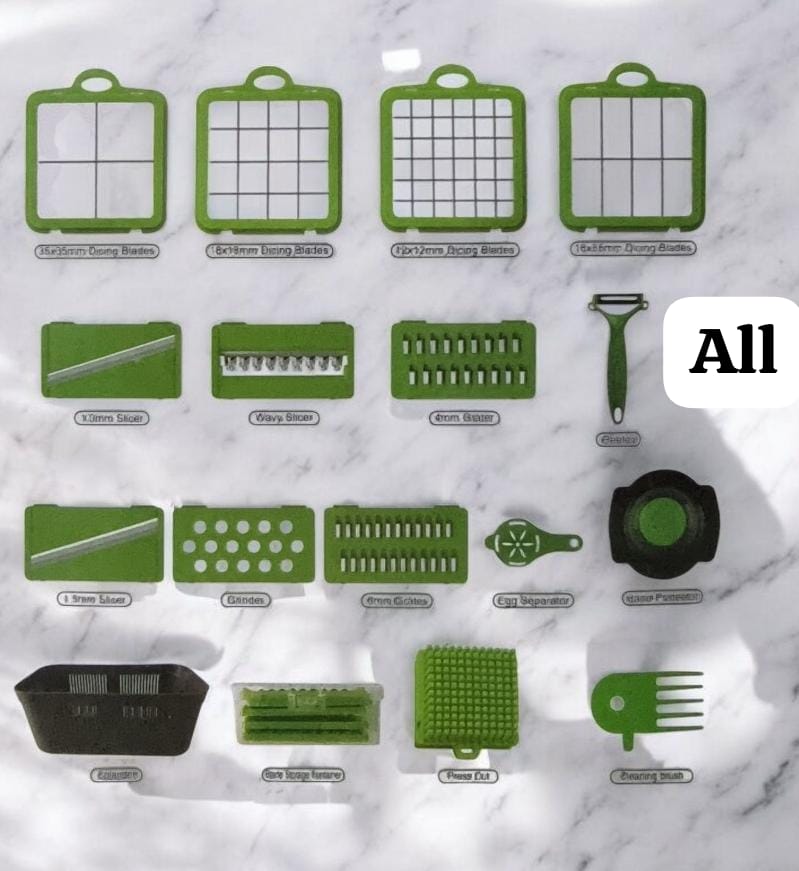 22-Piece Vegetable Cutter & Slicer Set
