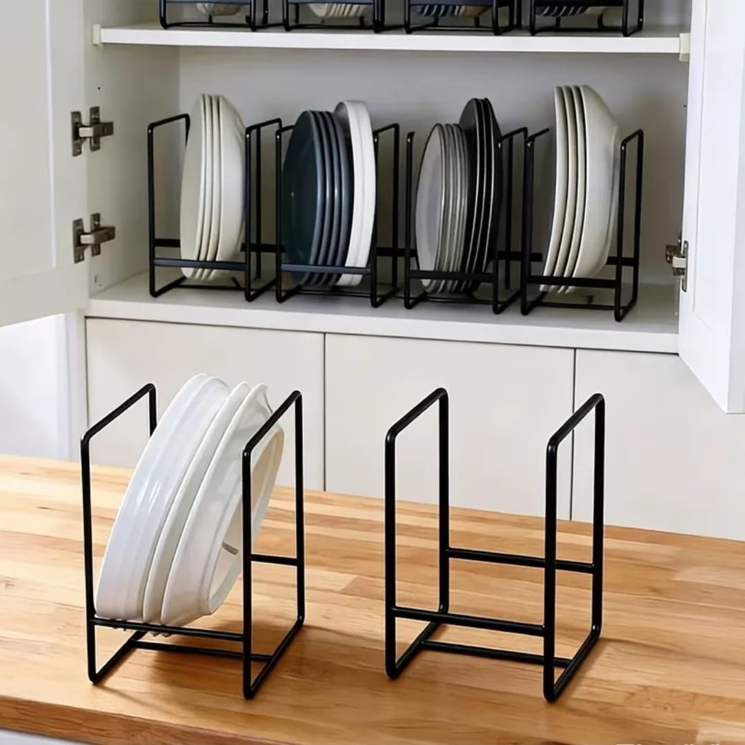 Heavy-Duty Vertical Metal Dish Rack