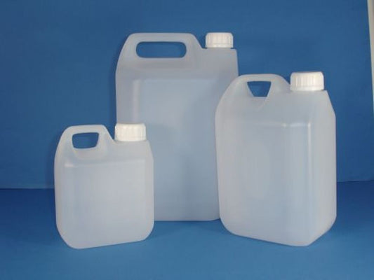 Natural Lightweight HDPE Plastic Storage Packaging Jerry cans/Jerricans