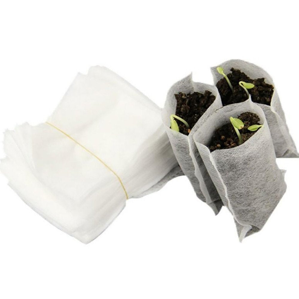 Biodegradable Non-Woven Seedling Bags – Nursery Plant Grow Bags