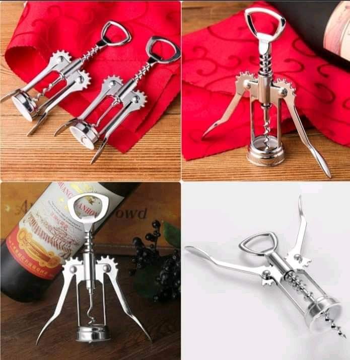 Stainless Steel Corkscrew Wine Opener