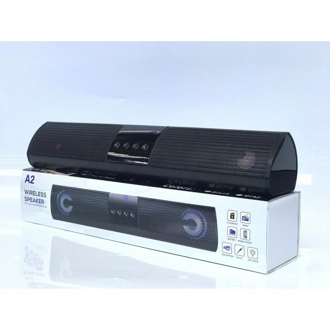 A2 Bluetooth Subwoofer Speaker – Wireless Soundbar for Desktop, Laptop & TV
