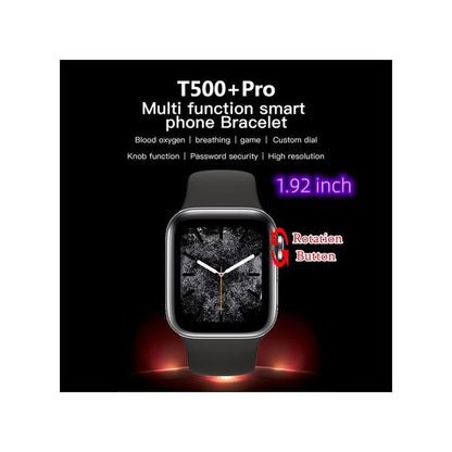 T500+ Pro Smart Watch – 1.92 Inch Full Touch Screen Bluetooth Call Fitness Tracker