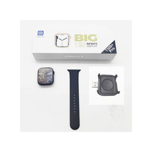 T500+ Pro Hiwatch 8 Smart Watch – 1.92 Inch Full Screen, Bluetooth Call, Fitness Tracker