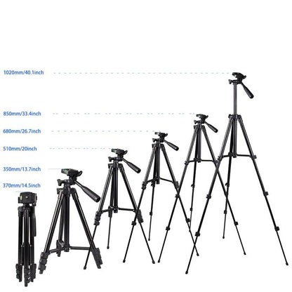 3120 Portable Phone & Camera Tripod Stand with Bluetooth Remote and Phone Clip