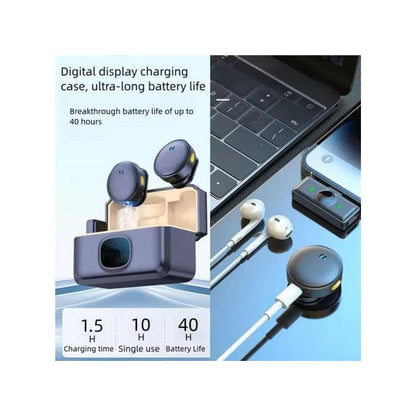 Wireless Lavalier Microphone for Type-C Devices – Dual Mic Set with Intelligent Noise Reduction